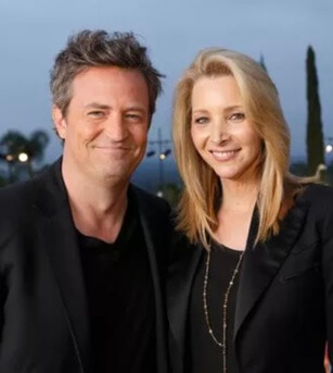 Lisa Kudrow and Matthew Perry.